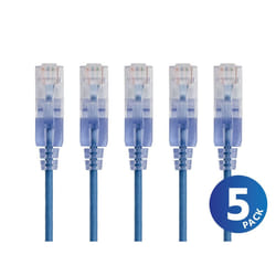 Monoprice 33198 câble de réseau Bleu 7,62 m Cat6a U/UTP (UTP)
