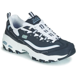 Sneakers D Lites Biggest Fan Cuir Bleu Marine