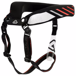 Acerbis Collier de cou Stabilisant 2.0, noir-rouge pour Hommes