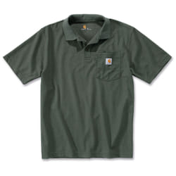 Carhartt Contractors Work Pocket Polo, vert, taille XS pour Hommes