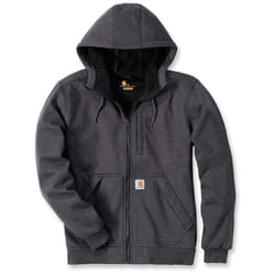 Carhartt Wind Fighter Zip Chandail à capuchon, noir, taille 2XL pour Hommes