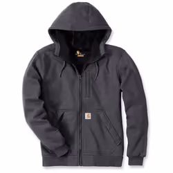 Carhartt Wind Fighter Zip Chandail à capuchon, noir, taille M pour Hommes