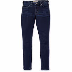 Carhartt Rugged Flex Slim-Fit Layton Pantalon Skinny Ladies, bleu, taille 38 pour Femmes