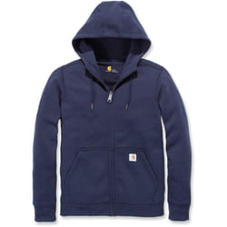 Carhartt Clarksburg Full Zip Ladies Hoodie, bleu, taille S pour Femmes
