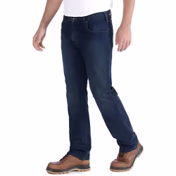 Carhartt Rugged Flex Straight Tapered Jeans, bleu, taille 40 pour Hommes