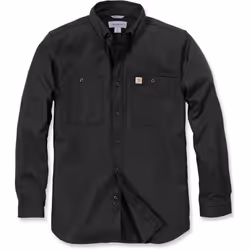 Carhartt Rugged Professional Work Chemise à manches longues, noir, taille XL pour Hommes