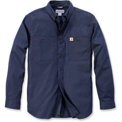 Carhartt Rugged Professional Work Chemise à manches longues, bleu, taille S pour Hommes