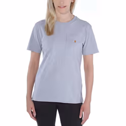 Carhartt Workwear Pocket T-Shirt femmes, gris, taille XL