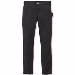 Carhartt Slim Fit Crawford Pantalons femmes, noir, taille 40