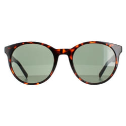 Lunettes de soleil - Guess - GU00023 - Ronde - Havane foncé - Verres verts