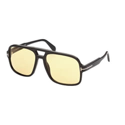 Lunettes de soleil TOM FORD FALCONER-02 FT0884 - Noir/Brun - Carré - Tendance - Mixte
