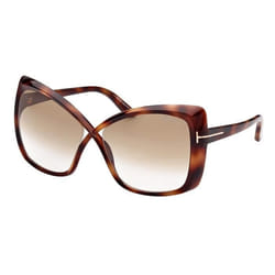 Lunettes de soleil - TOM FORD - JASMIN FT 0943 - Papillon - Havana/Brown Shaded - Protection Catégorie 3
