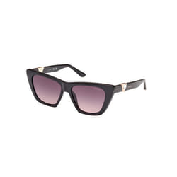 Lunettes de Soleil Guess GU00139 53/15/140 01B shiny black INJECTED SUNGLASSES WOMAN Guess GU00139 shiny black Sun glasses 53 15