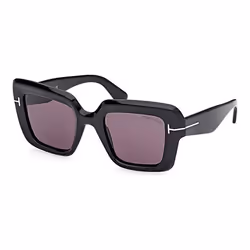 Lunettes de Soleil Tom Ford ESME FT1157 50/23/145 BLACK/SMOKE VIOLET acétate femme ESME FT1157