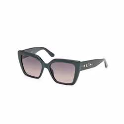 Lunettes de Soleil Guess GU00162 55/17/140 96B shiny dark green INJECTED SUNGLASSES WOMAN Guess GU00162 shiny dark green Sun