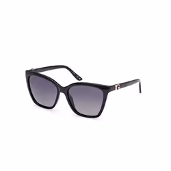 Lunettes de Soleil Guess GU00191 56/16/140 01D shiny black INJECTED SUNGLASSES WOMAN Guess GU00191 shiny black Sun glasses 56 ...