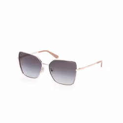 Lunettes de Soleil Guess GU00192 59/16/140 32B shiny pale gold METAL SUNGLASSES WOMAN Guess GU00192 shiny pale gold Sun glass ...