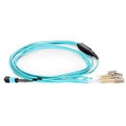 HPE K2Q47A câble de fibre optique 15 m MPO 4xLC OM4 Bleu