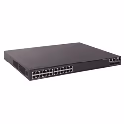 HPE 5130 24G 4SFP+ 1-slot HI Switch, Géré, L3, Gigabit Ethernet (10/100/1000), Full duplex, Grille de montage, 1U