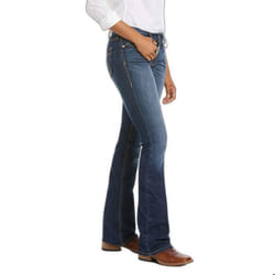Jeans femme Ariat R.E.A.L Perfect Rise Stretch Rosa