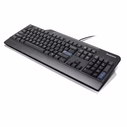 Lenovo Preferred Pro, Taille réelle (100 %), Avec fil, USB, QWERTY, Noir