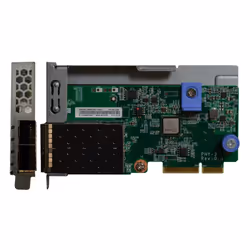 Lenovo 7ZT7A00546, Interne, Avec fil, PCI Express, Fibre, 10000 Mbit/s, Vert, Métallique