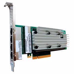 Lenovo 4XC7A08225, Interne, Avec fil, PCI Express, Ethernet, 10000 Mbit/s, Vert, Argent