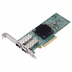 Lenovo Broadcom 57414 10/25GbE SFP28 2-port PCIe, Interne, Avec fil, PCI Express, Ethernet, Vert, Métallique