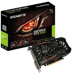 Gigabyte GV-N1050OC-2GD carte graphique NVIDIA GeForce GTX 1050 2 Go GDDR5