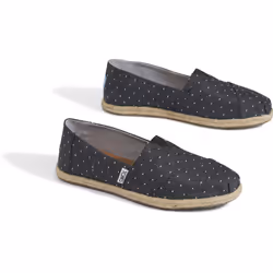 TOMS The Seasonal Rope Chaussures à enfiler Femelle 36.5 Noir