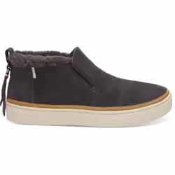 TOMS Grey Suede Paxton, Chaussures à enfiler, Femelle, Adulte, Gris, Blanc, EUE, Monochromatique