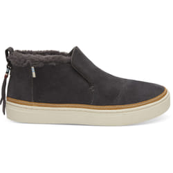 TOMS Grey Suede Paxton Chaussures à enfiler Femelle 38 Gris, Blanc