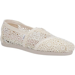 Espadrilles crochet marocain femme Toms Alpargata