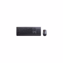 Lenovo 4X30H56816, Taille réelle (100 %), Sans fil, RF sans fil, Noir, Souris incluse