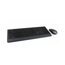 Lenovo 4X30H56828 clavier Souris incluse RF sans fil QWERTY Anglais britannique Noir