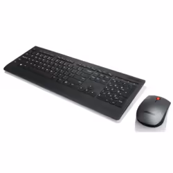 Lenovo 4X30H56820, Taille réelle (100 %), Sans fil, RF sans fil, QWERTY, Noir, Souris incluse