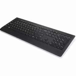 Lenovo 4X30H56854, Taille réelle (100 %), Sans fil, RF sans fil, QWERTZ, Noir