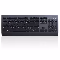 Lenovo 4X30H56873, Taille réelle (100 %), Sans fil, RF sans fil, QWERTY, Noir