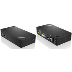 Lenovo ThinkPad USB 3.0 Pro Dock Avec fil USB 3.2 Gen 1 (3.1 Gen 1) Type-A Noir
