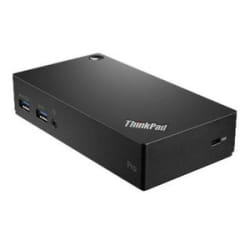 Lenovo ThinkPad USB 3.0 Pro Dock Avec fil USB 3.2 Gen 1 (3.1 Gen 1) Type-A Noir