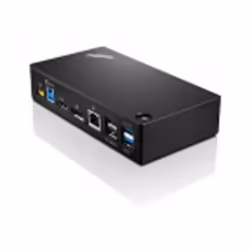 Lenovo 40A80045IT station d'accueil Avec fil USB 3.2 Gen 1 (3.1 Gen 1) Type-A Noir - Vue supplémentaire 2