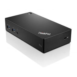 Lenovo ThinkPad USB 3.0 Pro Dock Avec fil USB 3.2 Gen 1 (3.1 Gen 1) Type-A Noir