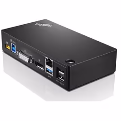 Lenovo ThinkPad USB 3.0 Pro Dock Avec fil USB 3.2 Gen 1 (3.1 Gen 1) Type-A Noir