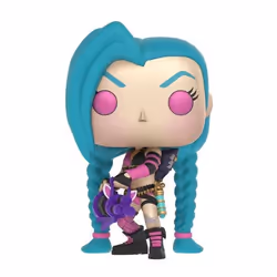FUNKO Pop! Games: League Of Legends - Jinx, Figurine à collectionner, Jeu vidéo