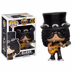 FUNKO Figure POP! Rocks: Gn'r - Slash, Figurine à collectionner, Film et série TV
