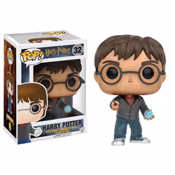 FUNKO POP! Movies: Harry Potter - Harry Potter With Prophecy, Figurine à collectionner, Film et série TV