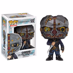 FUNKO POP! Games: Dishonored 2 - Corvo, Figurine à collectionner, Jeu vidéo