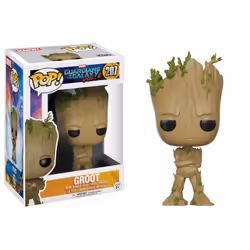 FUNKO POP! Movies: Guardians of the Galaxy 2: Groot, Figurine à collectionner, Film et série TV