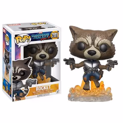 FUNKO Figure POP! Guard of Galaxy 2 - Rocket, Figurine à collectionner, Film et série TV