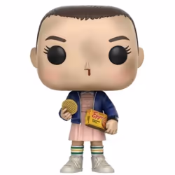 FUNKO Stranger Things - POP Vinyl 421 Eleven Avec des Eggos (5+1) x6, Figurine à collectionner, Film et série TV
